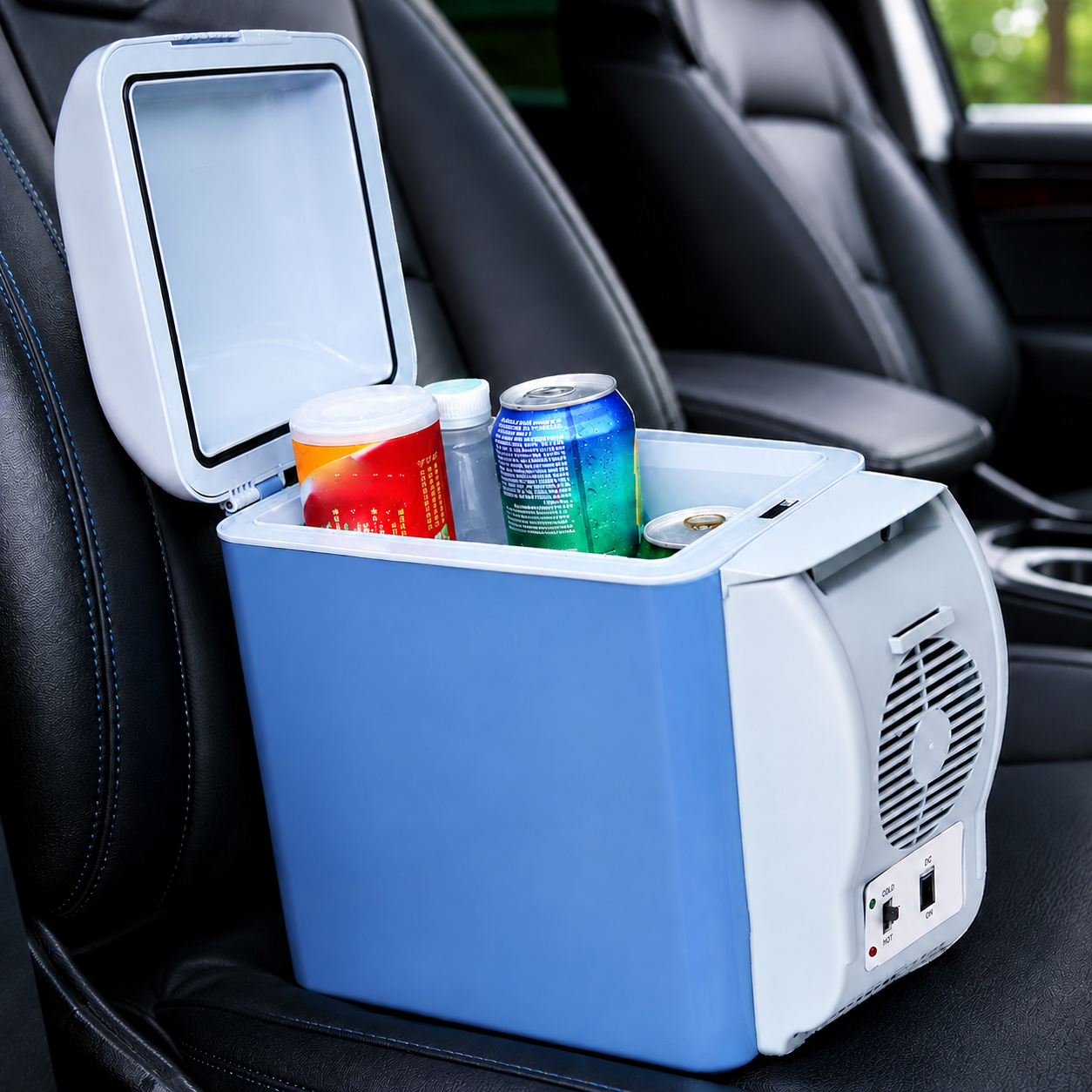 Frigider Auto Portabil cu Functie de Racire si Incalzire cu Capacitate de 7,5L